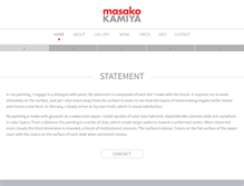 Tablet Screenshot of masakokamiya.com